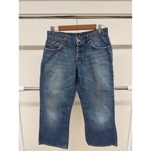 Vintage‎ Lucky Brand Womens Jeans size 4 / 27 Easy Rider Crop Dungarees